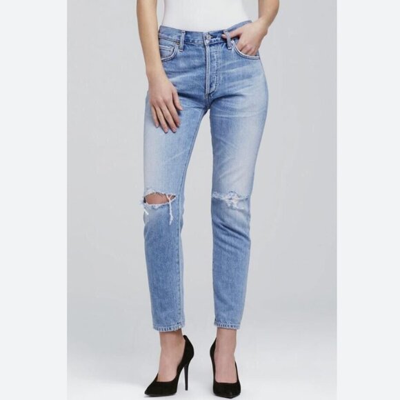 NWT Citizens of Humanity Liya High Rise Classic Jean - Picture 1 of 11
